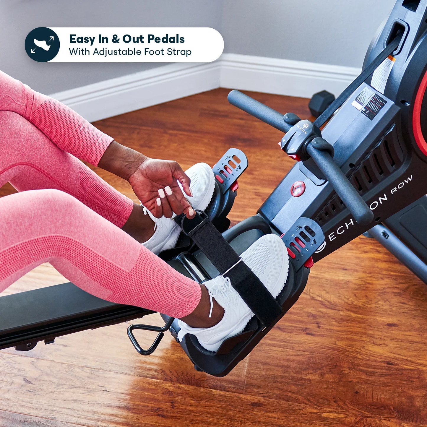 Rowing Machine with Magnetic Resistance + 30-Day Free Membership